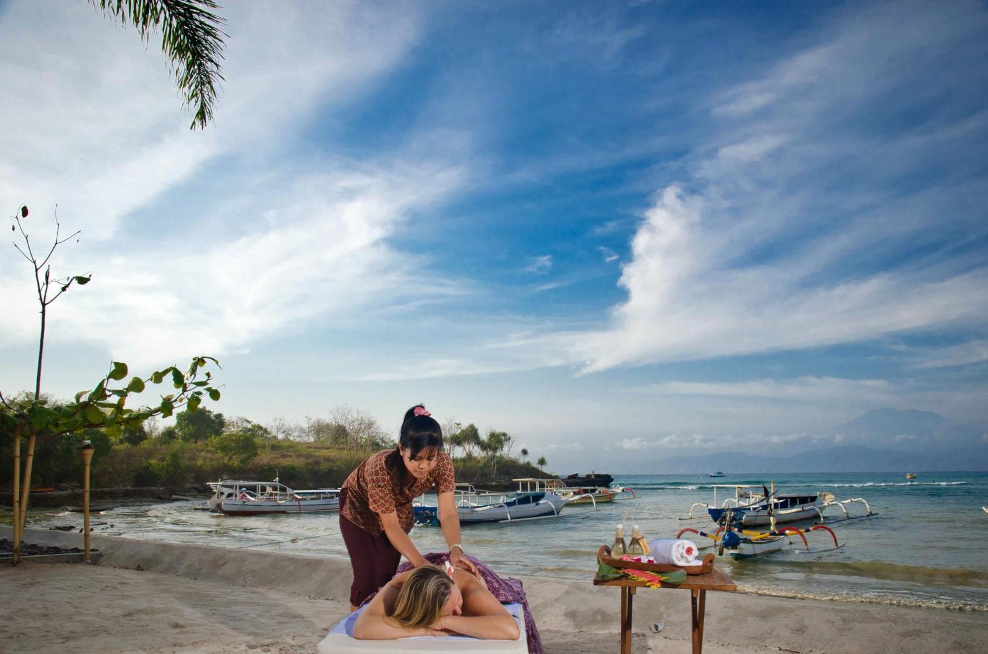 Bay Shore Huts Nusa Lembongan  Exterior photo
